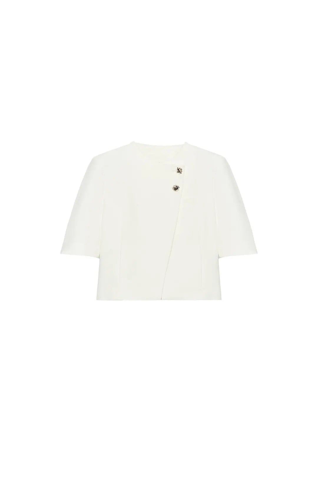 Блейзер с короткими рукавами и подплечниками, Zara