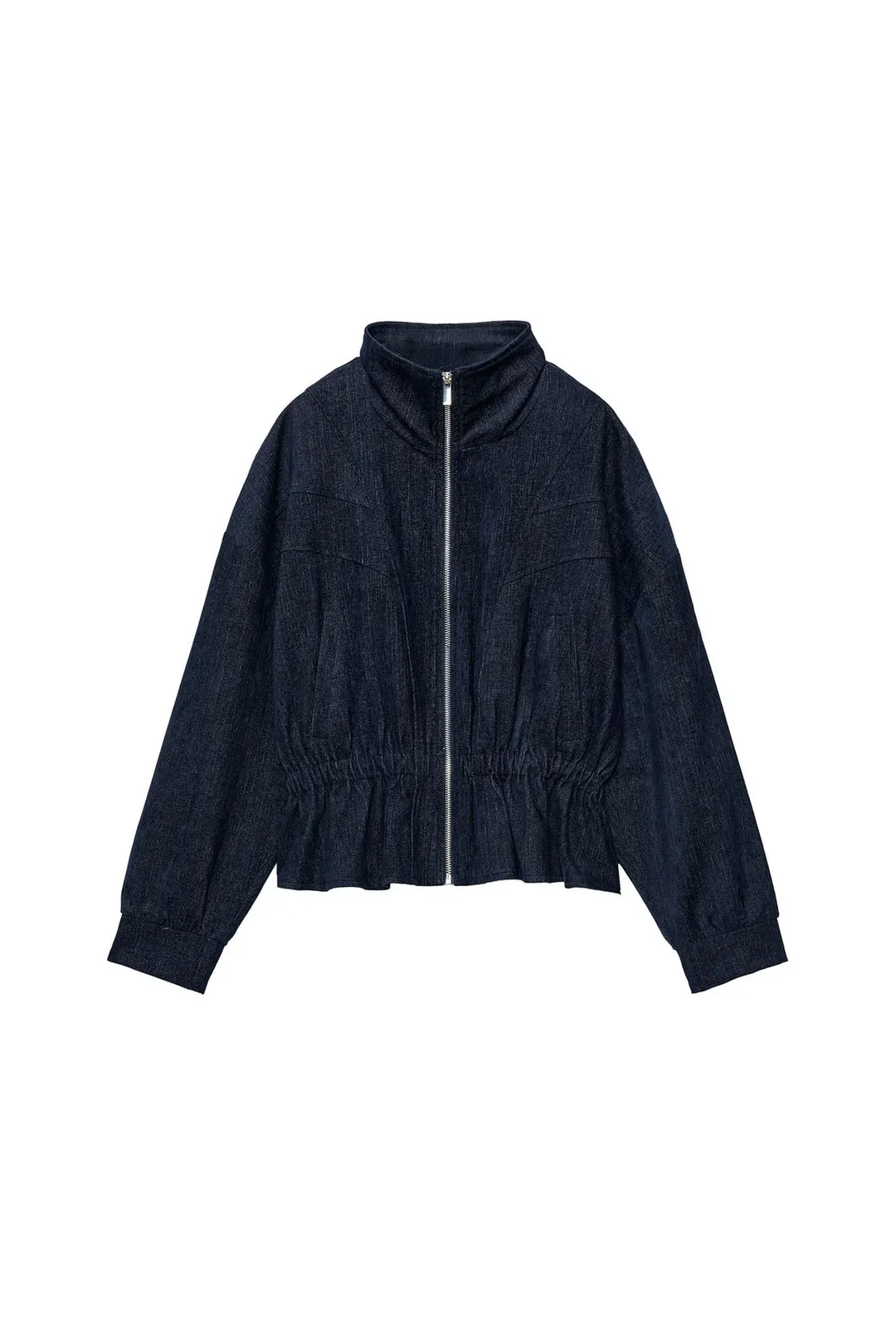 Жакет с баской и эластичным поясом, Zara
