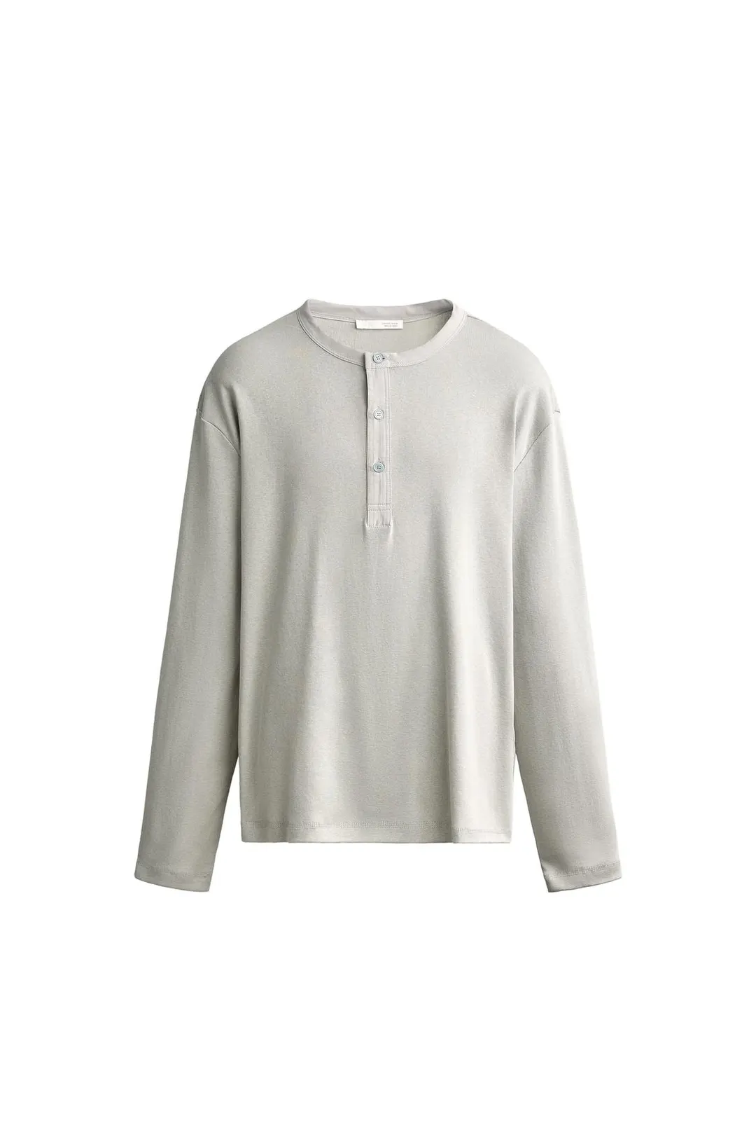 Футболка хенли свободного кроя, Zara