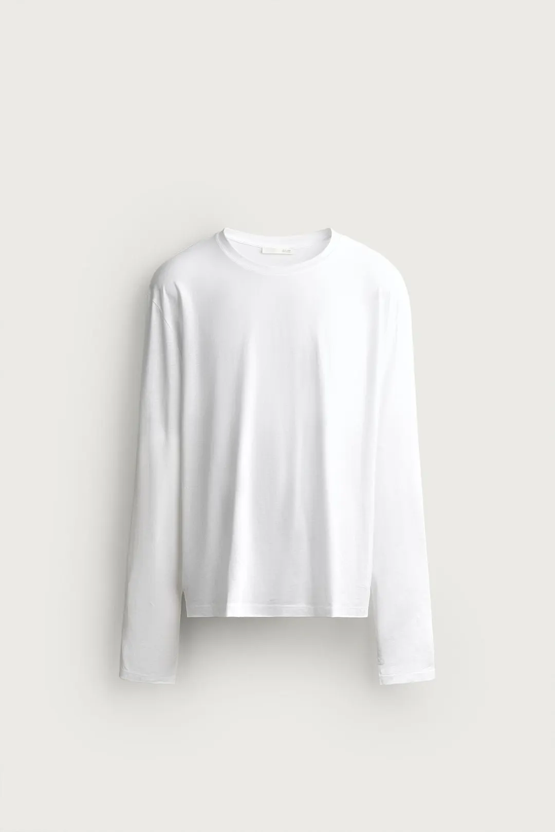 Футболка свободного кроя с длинными рукавами, Zara