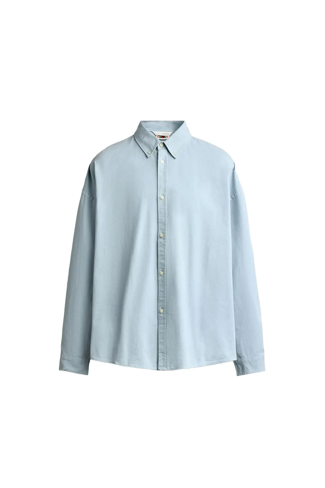 Оксфордская рубашка свободного прямого кроя FRUIT OF THE LOOM™, Zara
