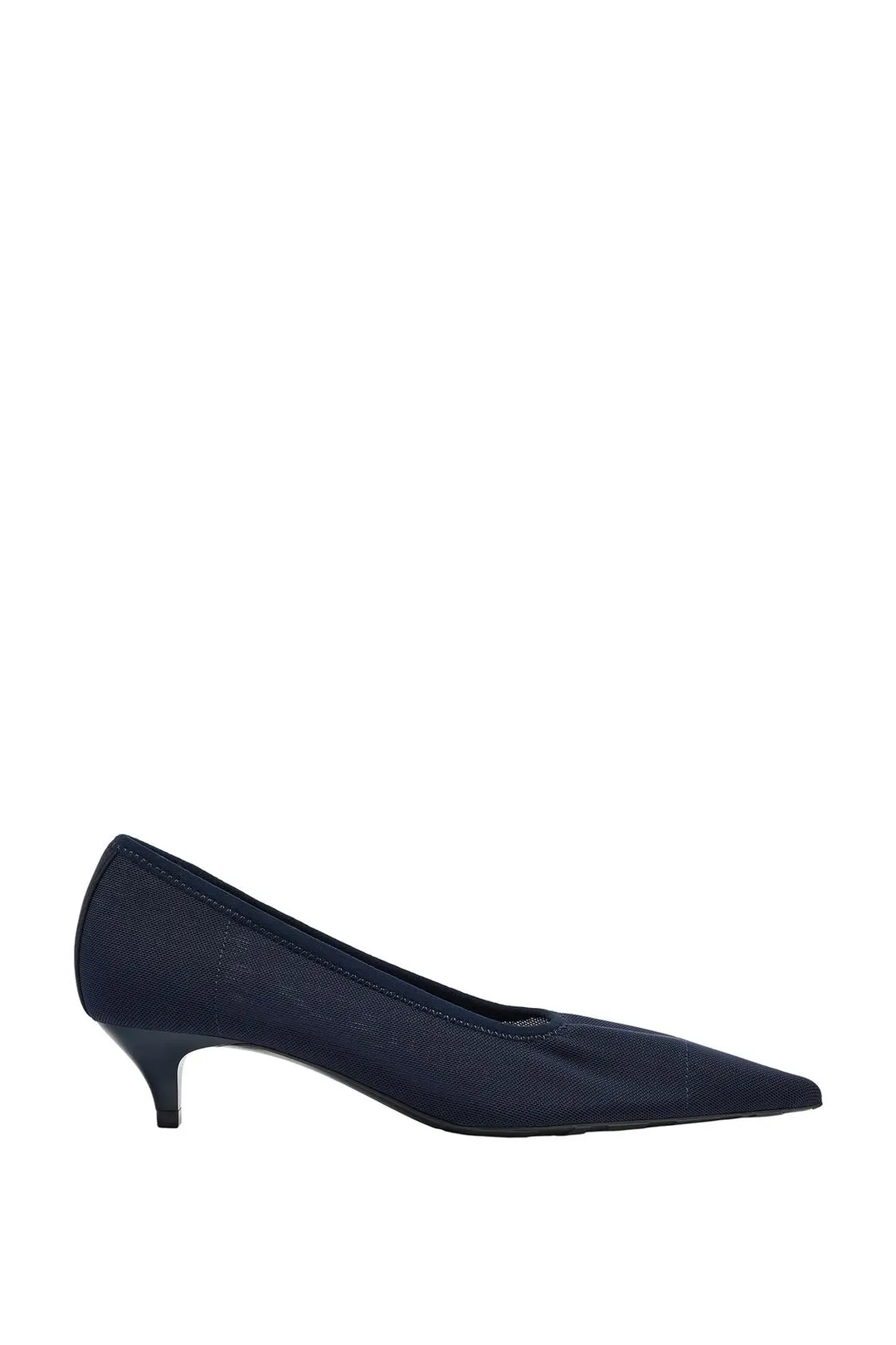 Туфли сетчатые на каблуке kitten heel, Zara