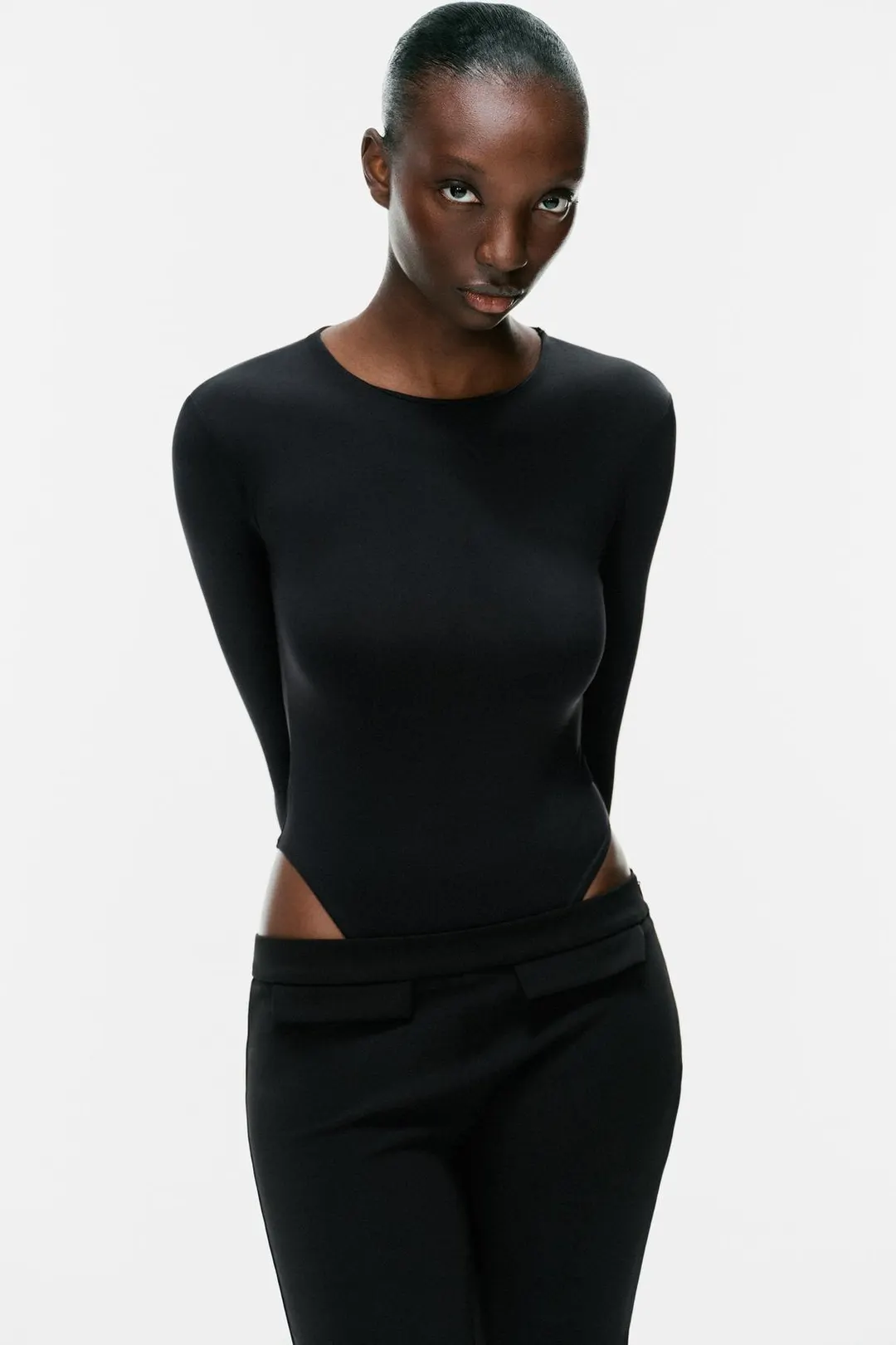 Боди с длинными рукавами, Zara