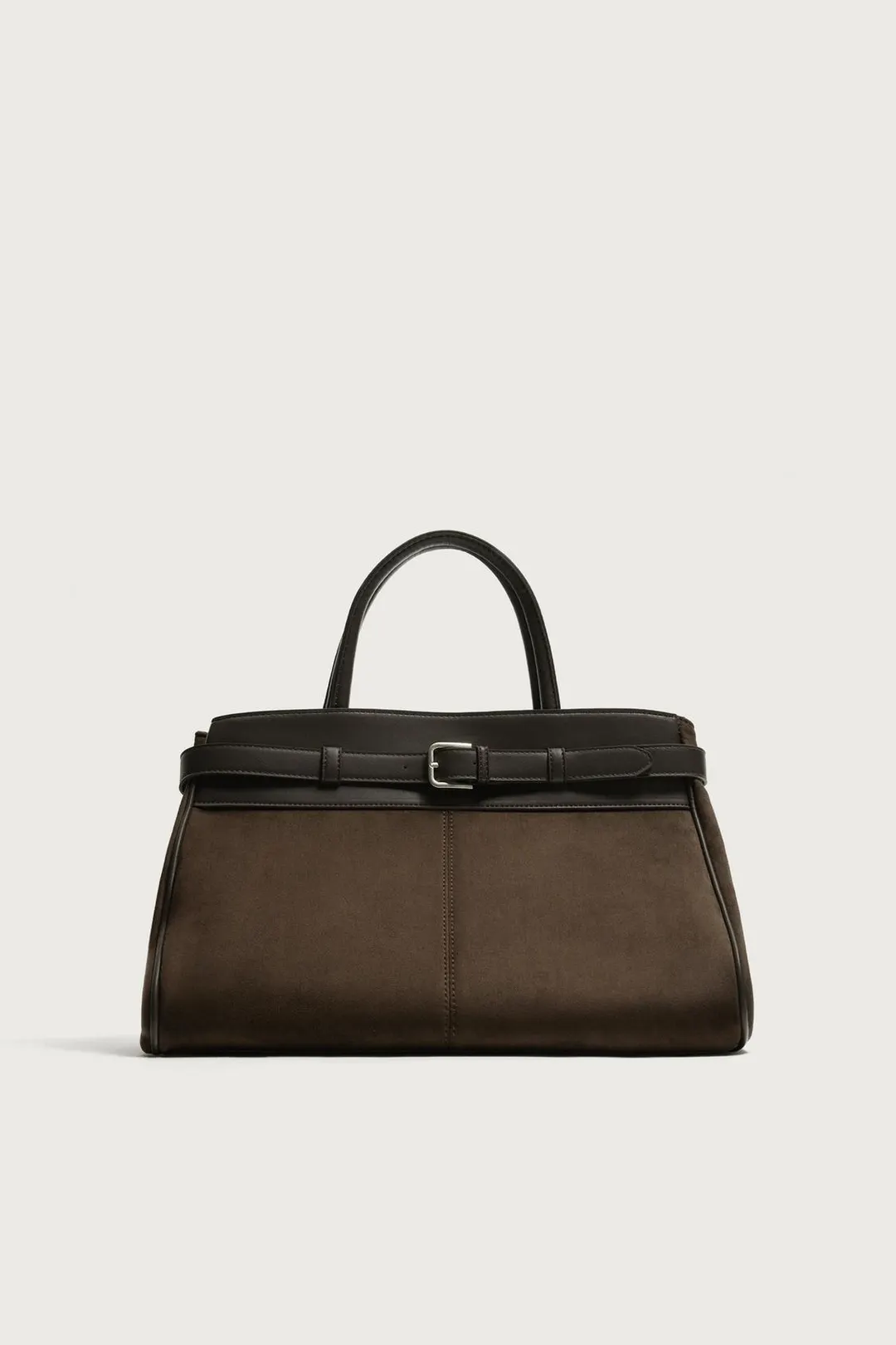Сумка комбинированная с ремешком, Zara