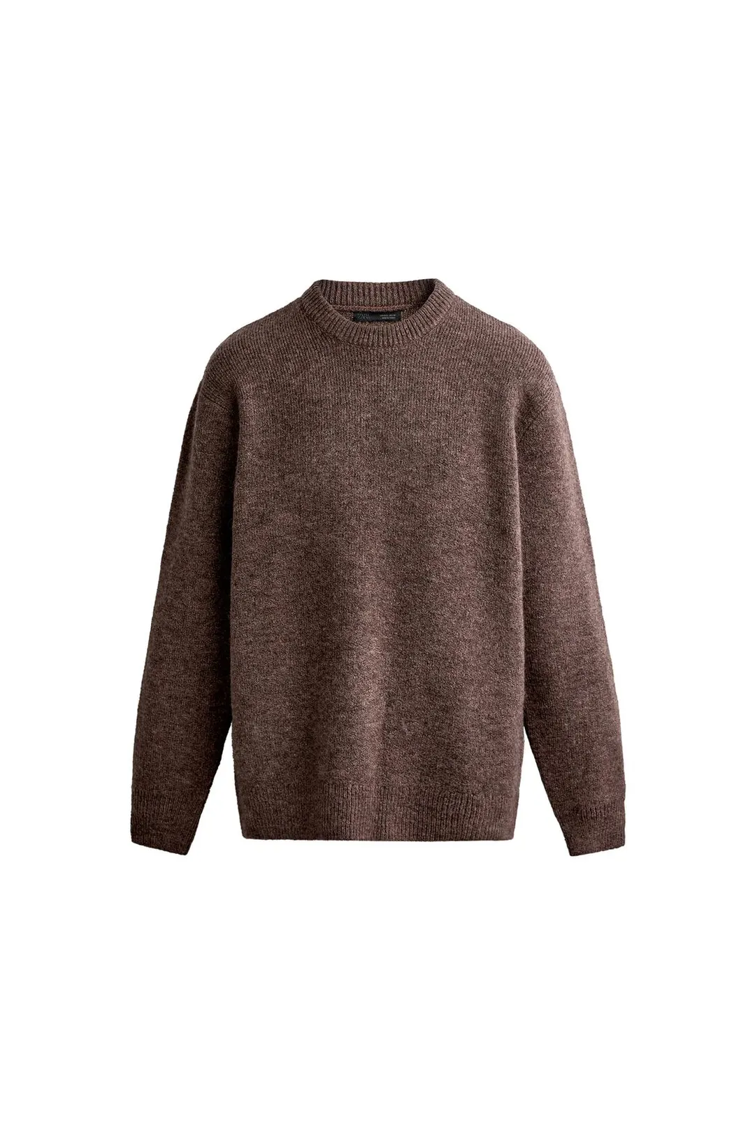 Свитер фактурный из смесовой шерсти, Zara