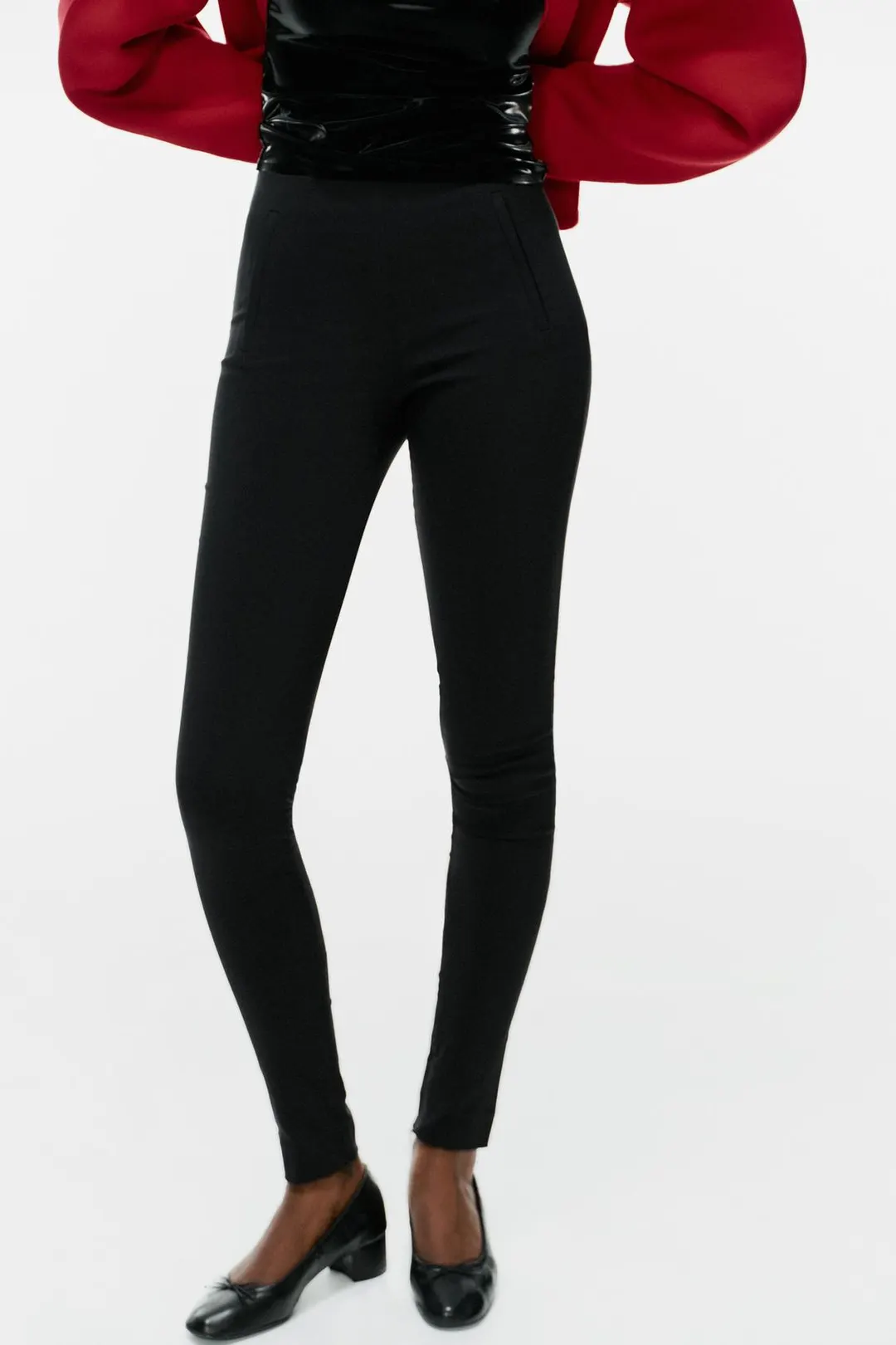 Легинсы на молнии, Zara