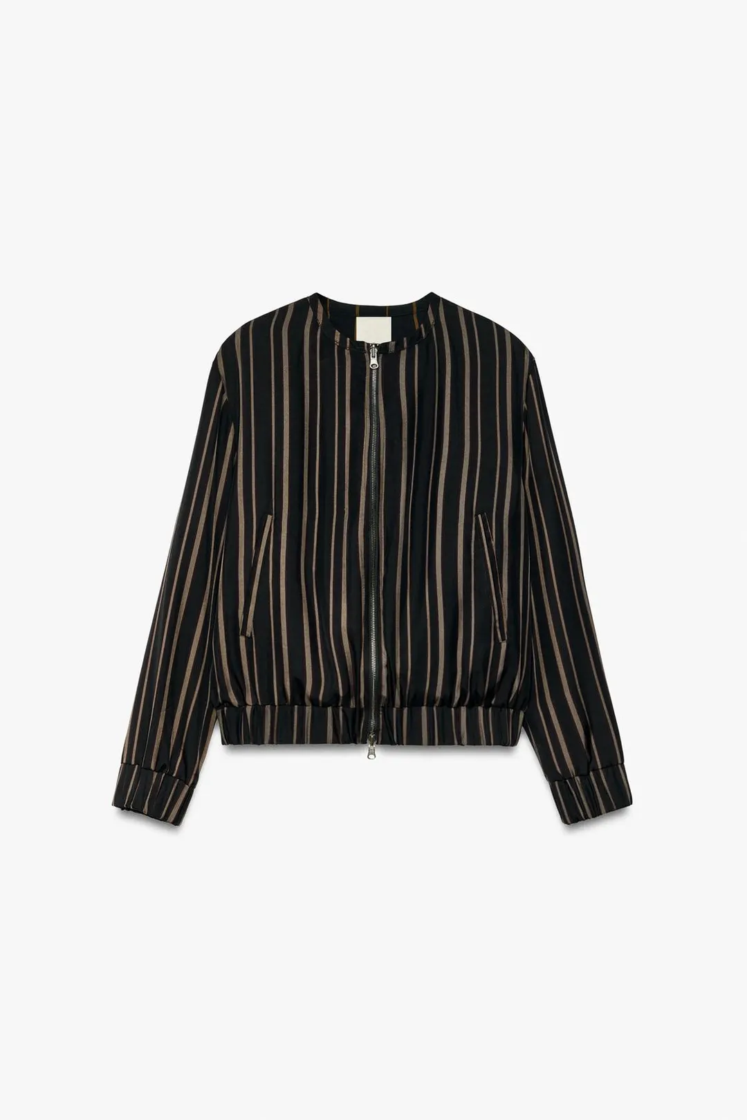 Двухсторонний бомбер из 100% ацетата, Zara