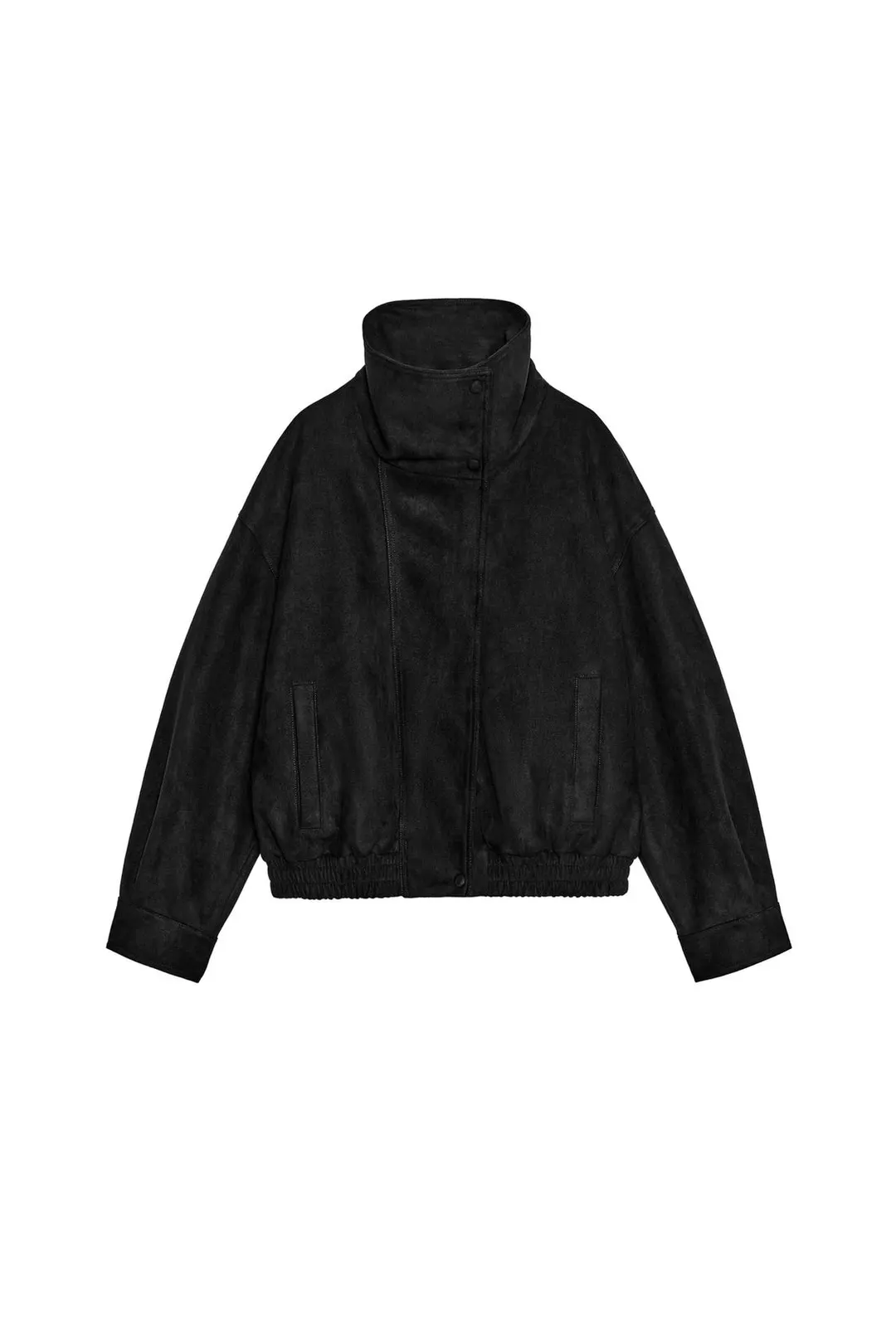 Бомбер из искусственной замши, Zara