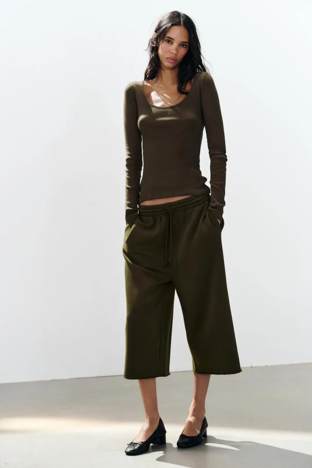 Футболка с круглым вырезом, Zara