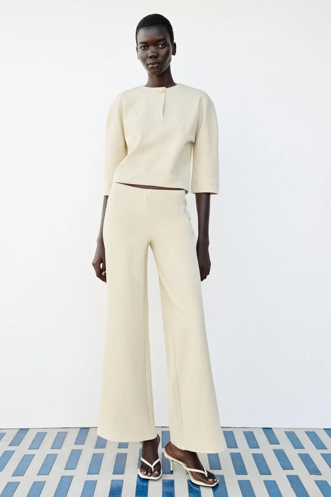 Укороченный свитшот, Zara