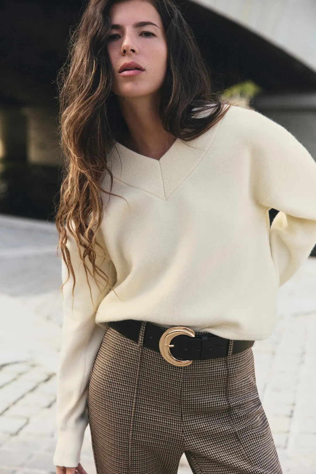 Мягкий вязаный джемпер, Zara