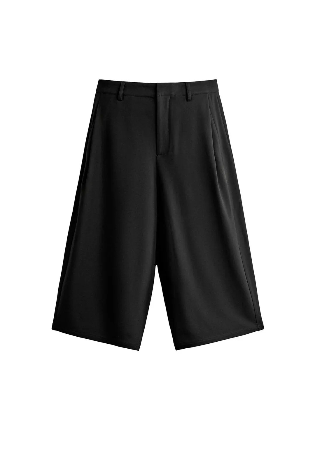 Кюлоты свободного кроя со складками, Zara