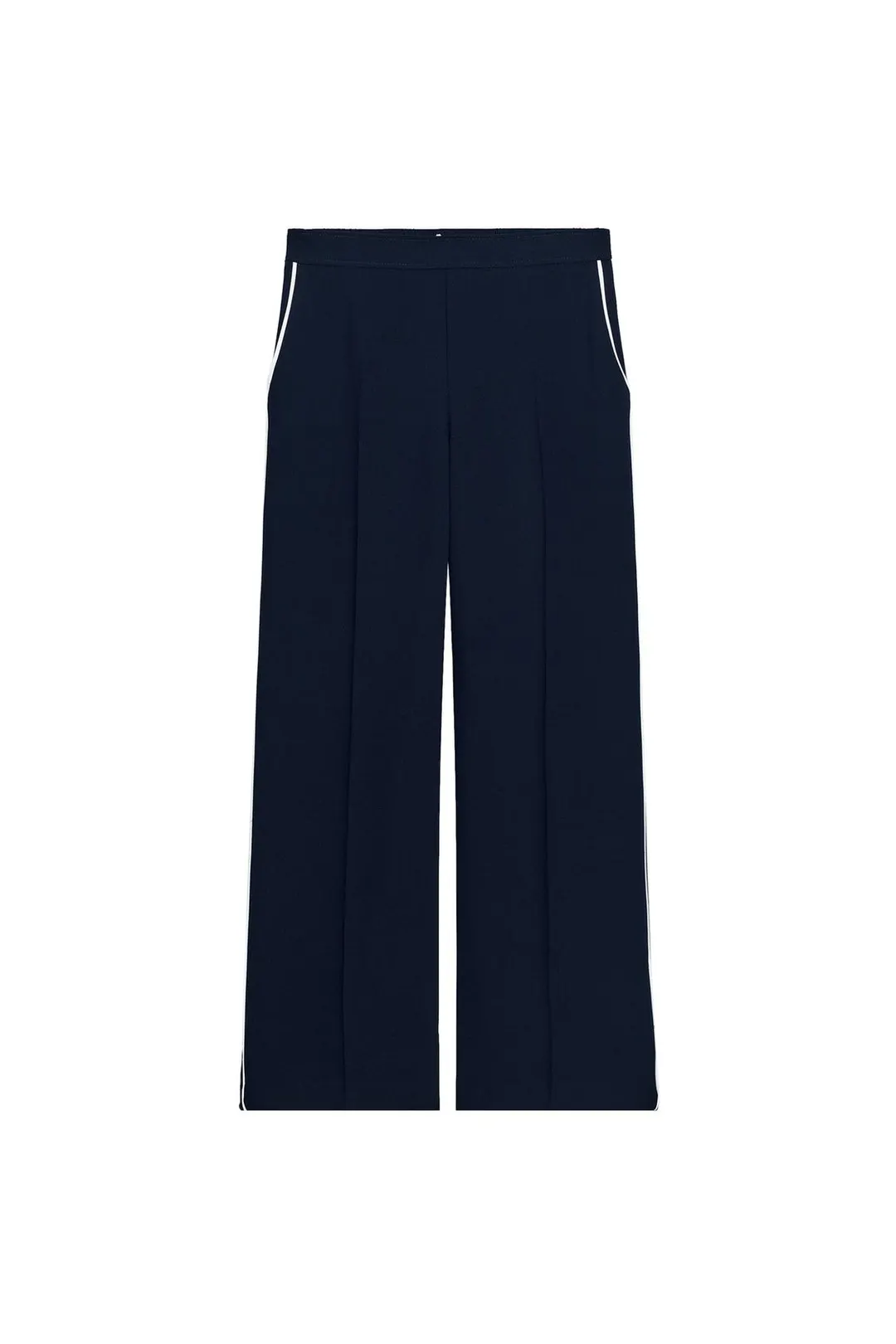 Брюки с контрастной отделкой, Zara