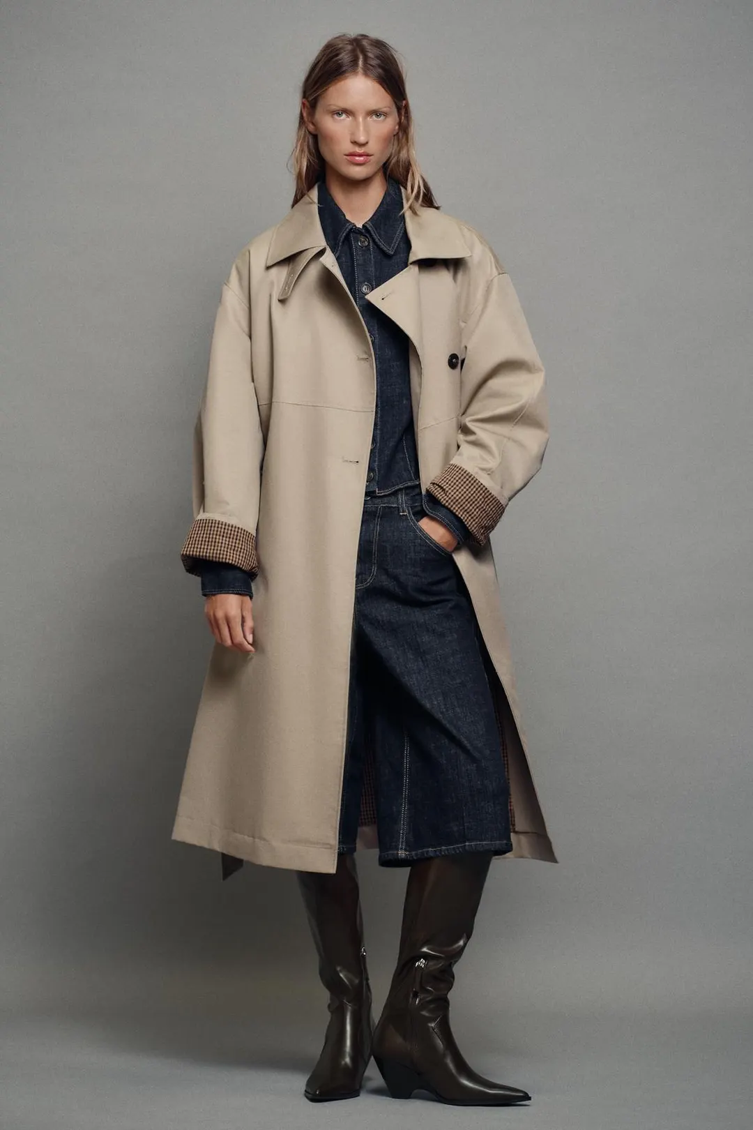 Сапоги ковбойские на каблуке, Zara