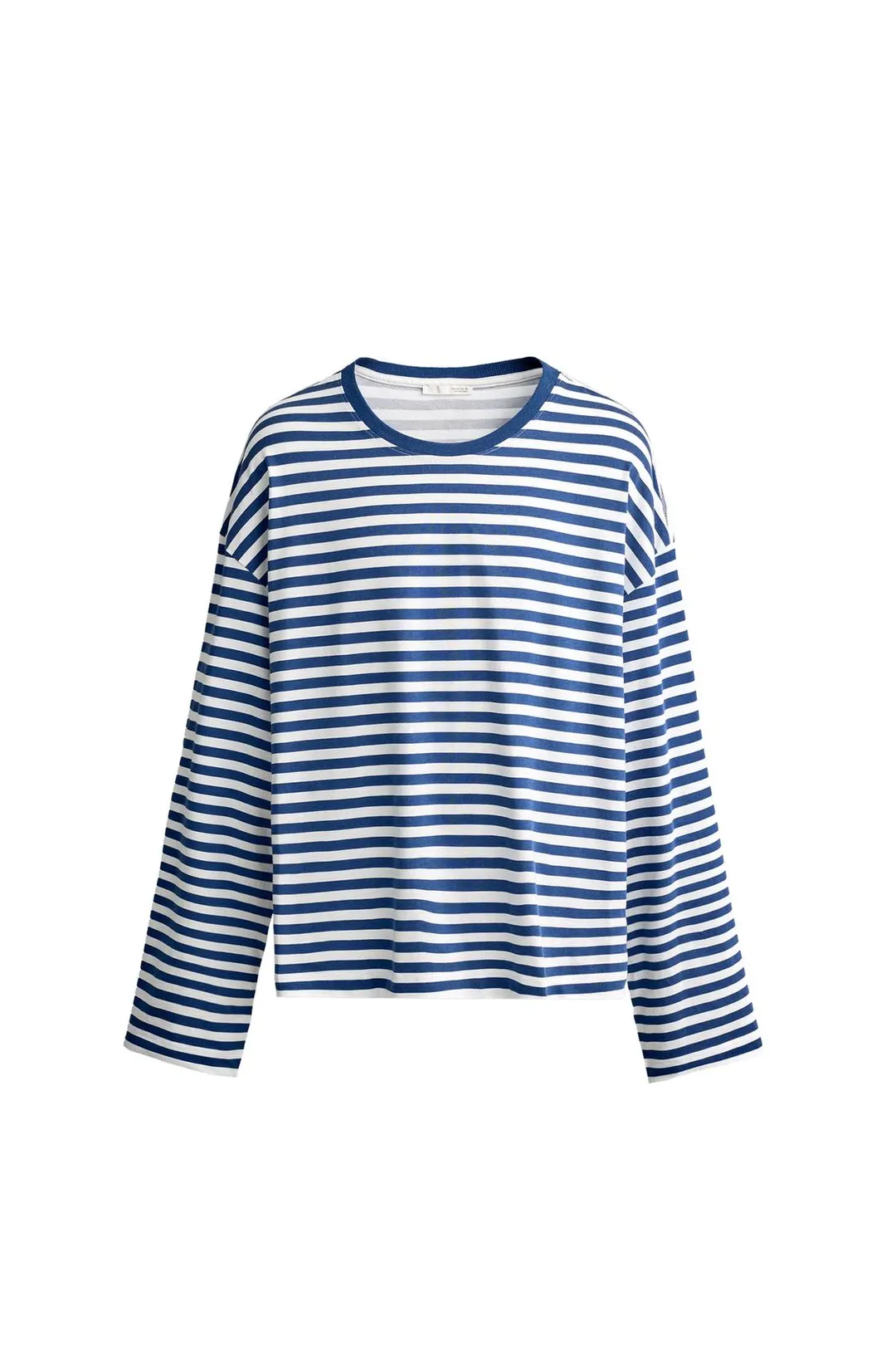 Лонгслив оверсайз в полоску, Zara
