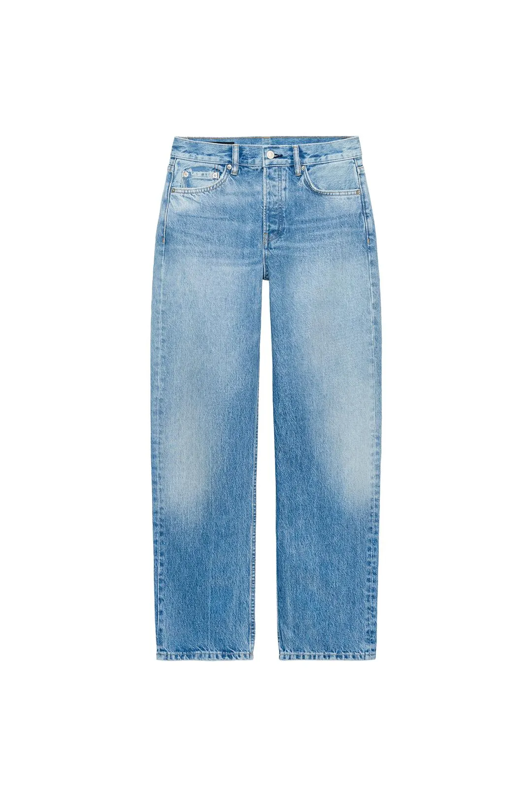 Джинсы прямого кроя со средней посадкой ZW Collection, Zara