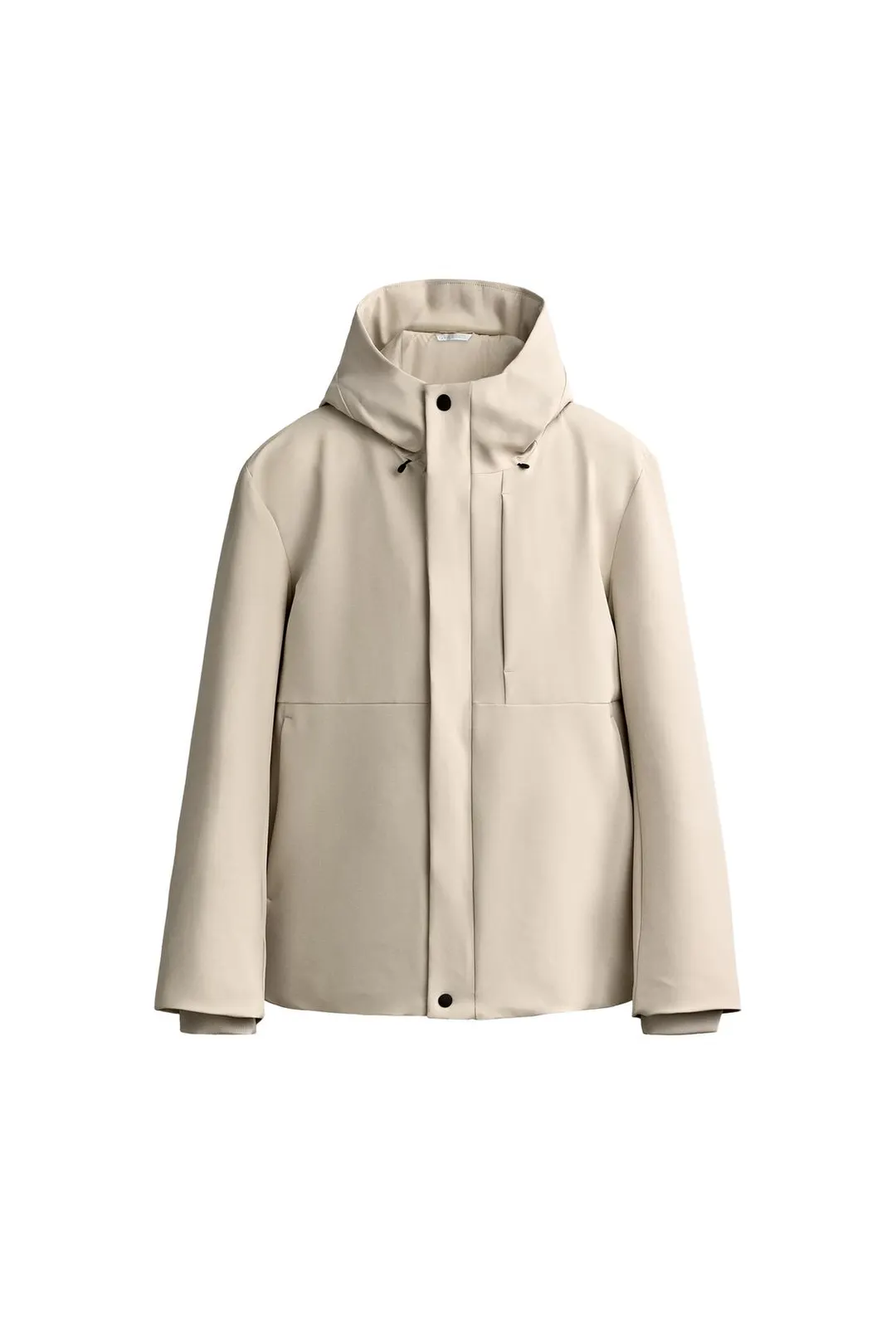 Куртка с капюшоном из водоотталкивающей технологичной ткани, Zara