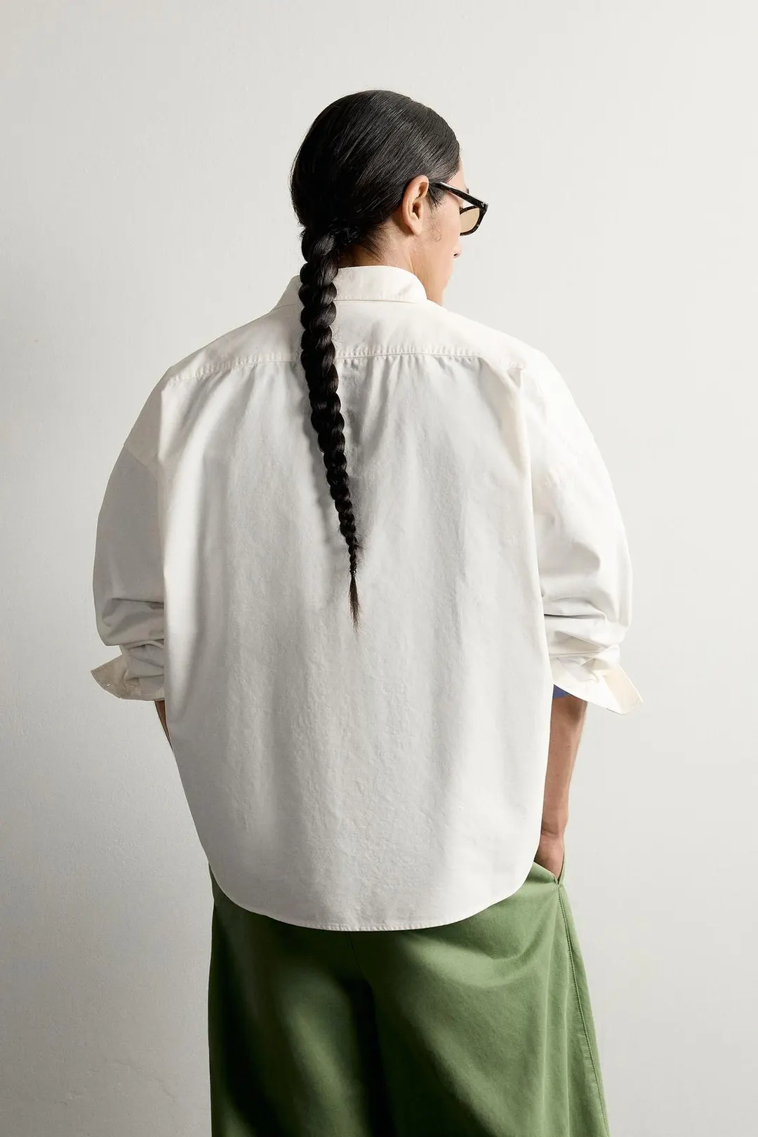 Оксфордская рубашка свободного прямого кроя FRUIT OF THE LOOM™, Zara