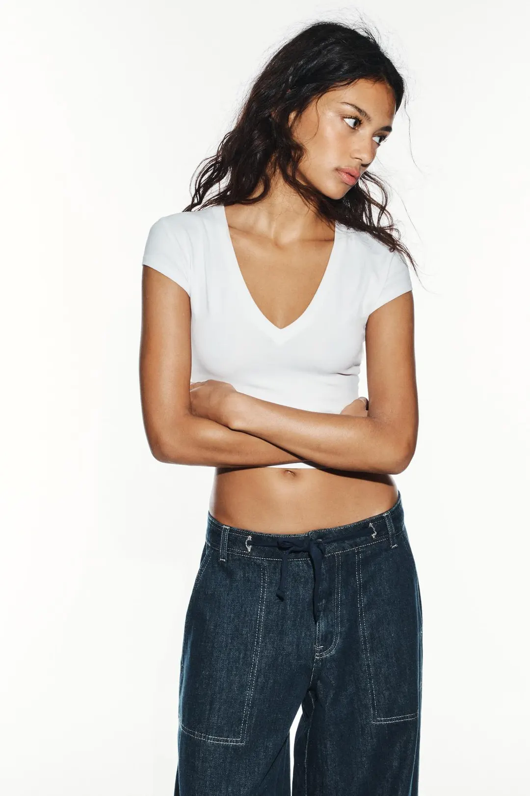 Брюки карго оверсайз, Zara