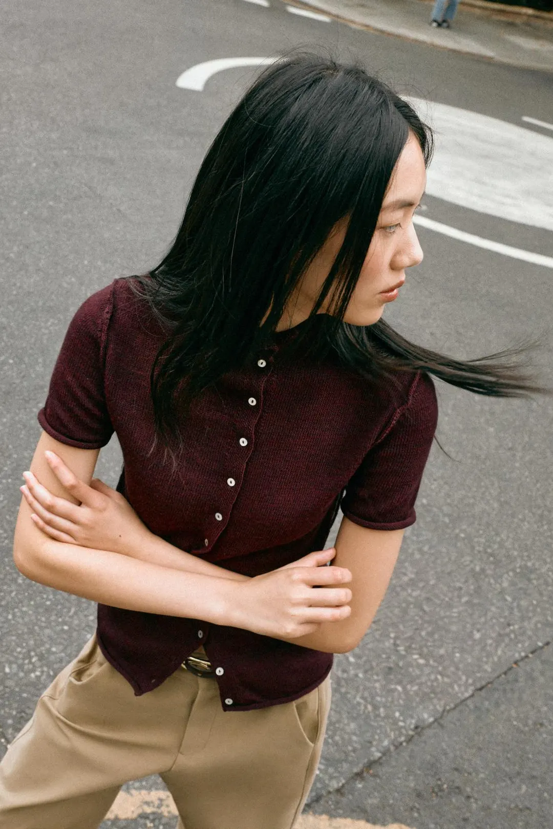 Кардиган с контрастной отделкой, Zara