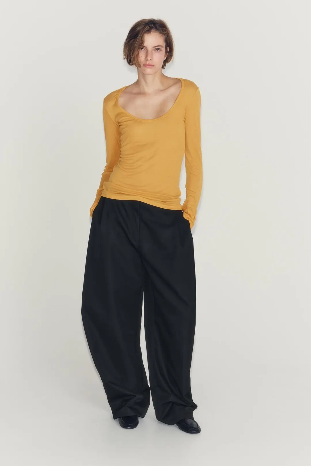 Футболка с круглым вырезом, Zara