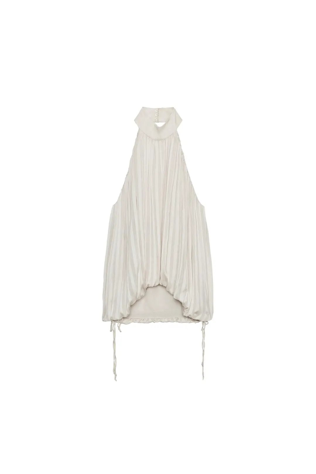Топ халтер со складками ZW Collection, Zara