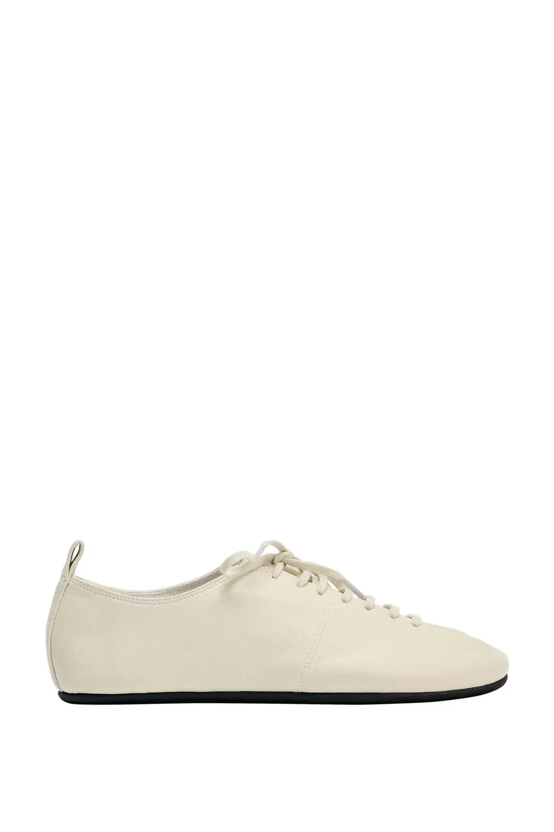 Дерби из мягкой кожи, Zara