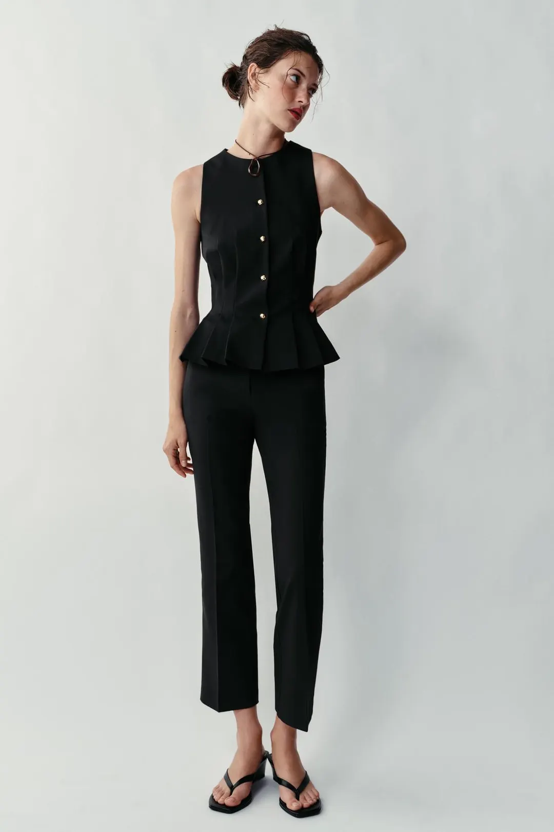 Брюки мини-клеш, Zara