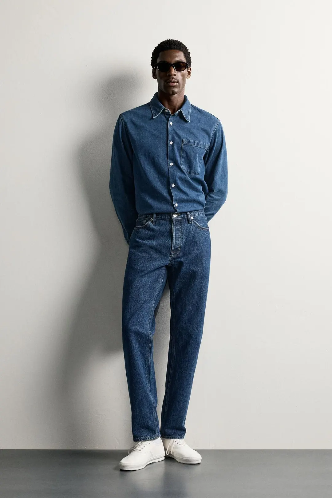 Джинсы прямого кроя, Zara