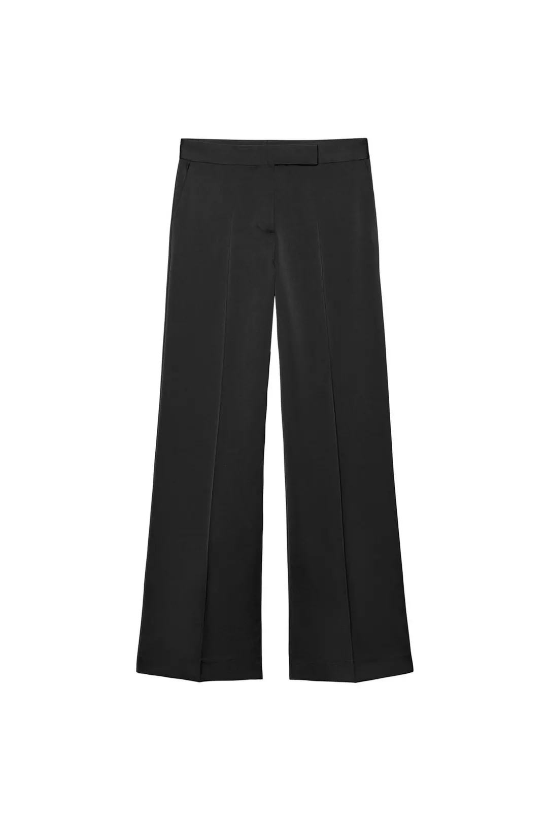 Атласные брюки прямого кроя, Zara