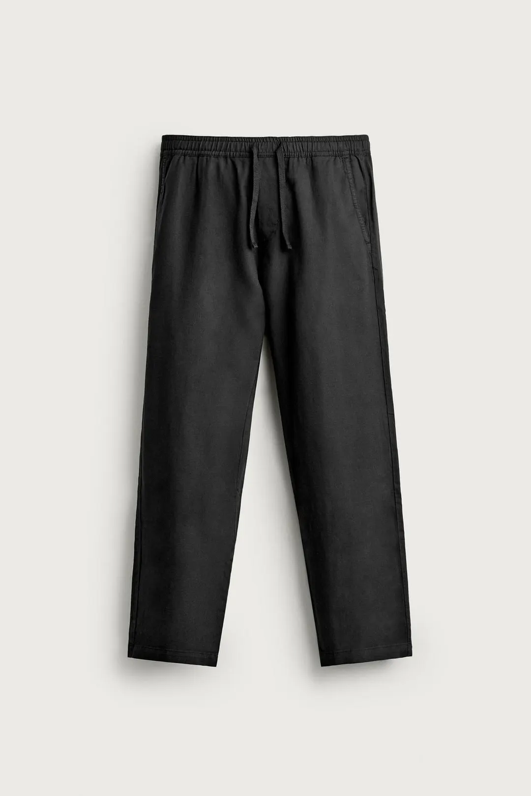 Брюки свободного кроя из смесового хлопка, Zara