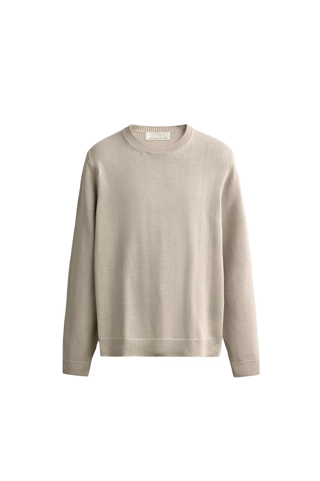 Хлопковый свитер стандартного кроя, Zara