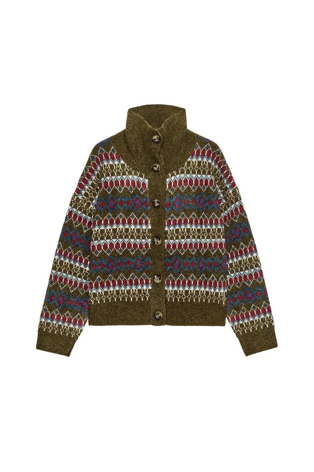 Жаккардовый кардиган, Zara