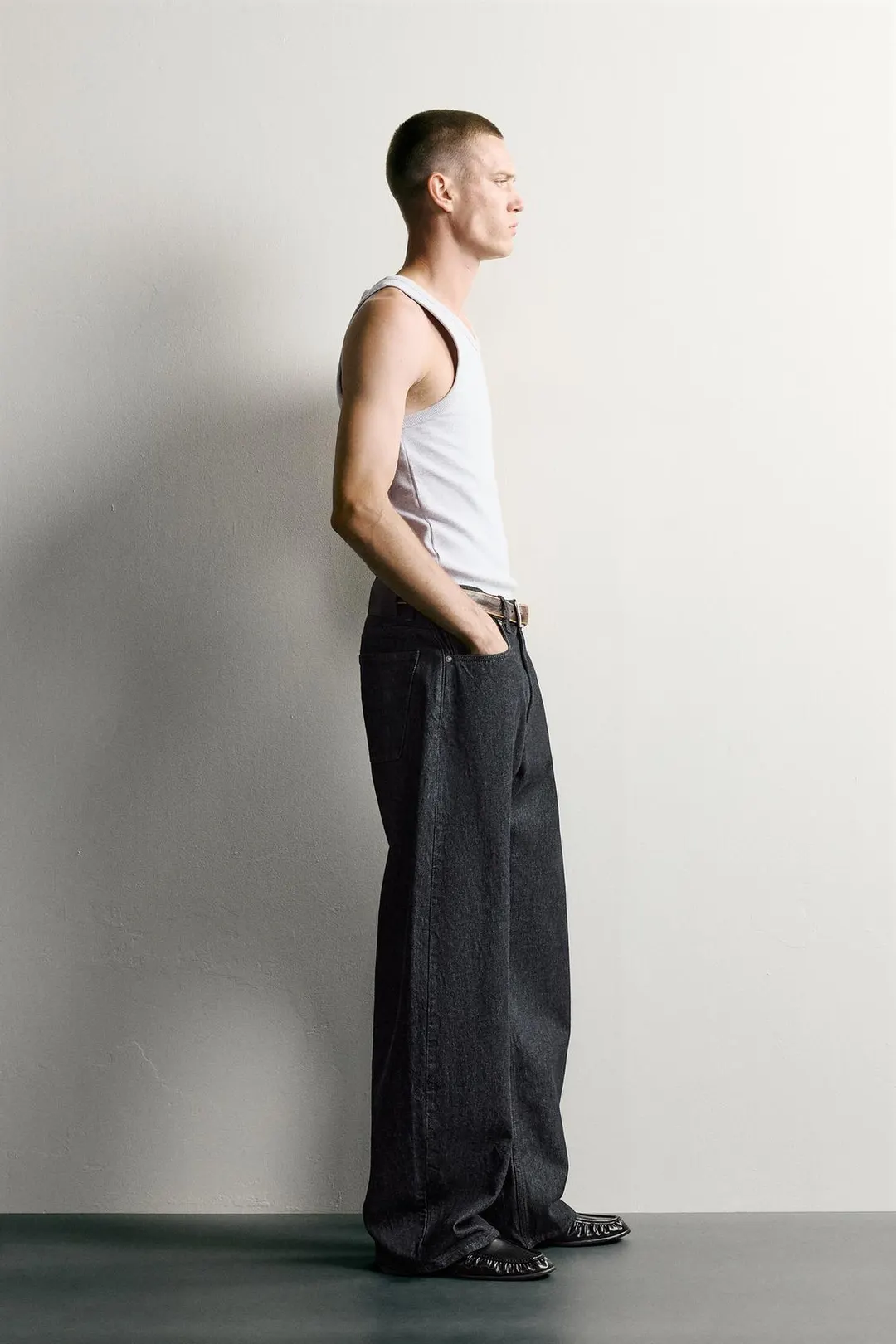 Джинсы кроя баллон, Zara