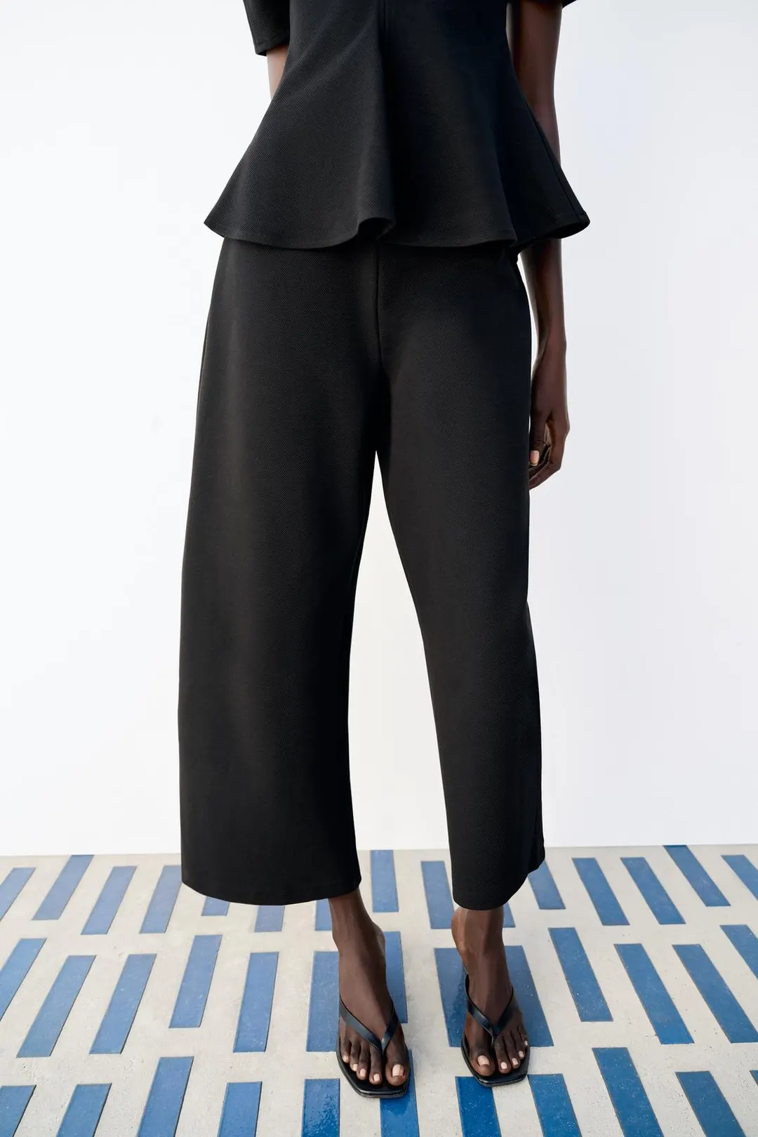Брюки широкого кроя, Zara