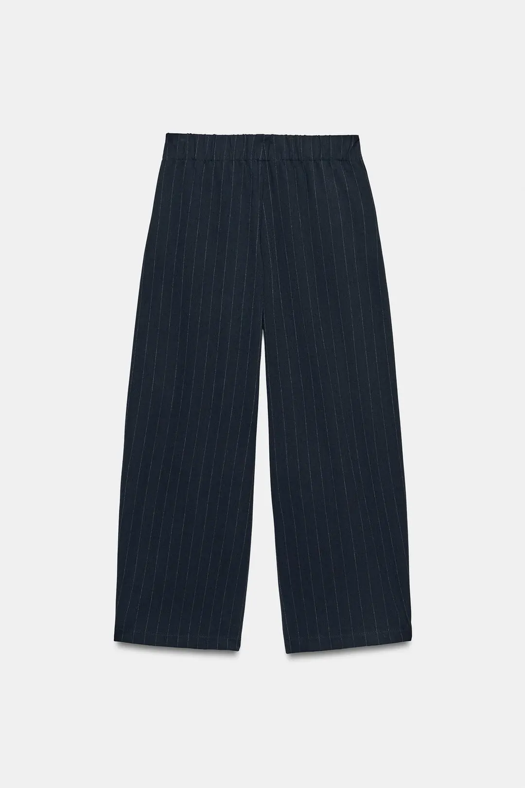 Брюки укороченные на резинке, Zara