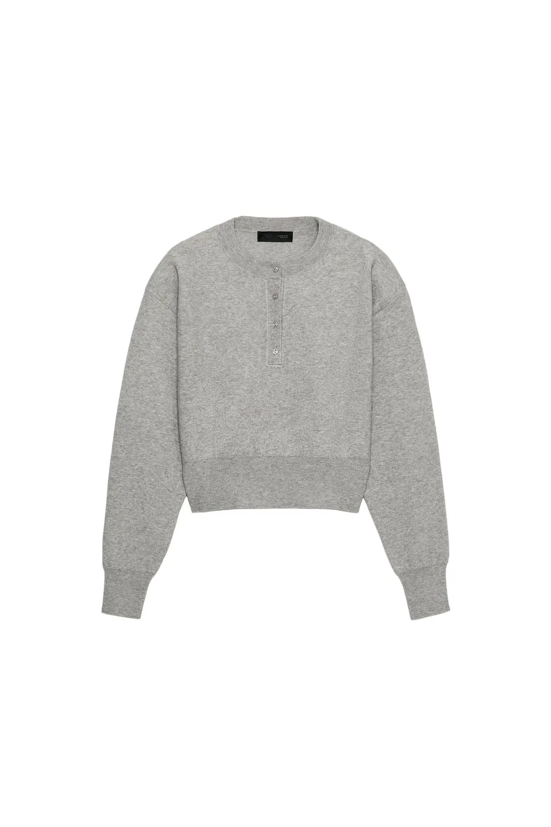 Вязаный свитер с подплечниками, Zara