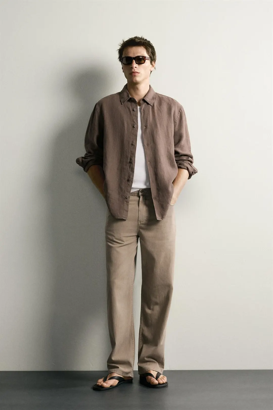 Джинсы прямого кроя, Zara