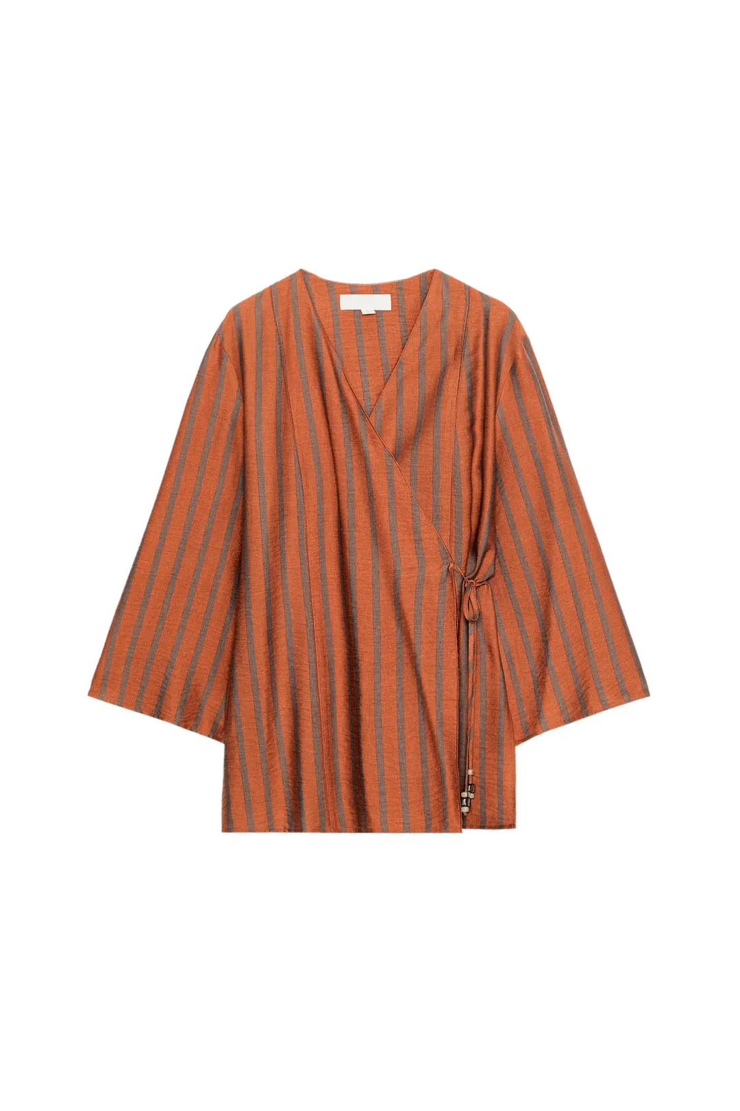 Куртка в полоску с запахом, Zara