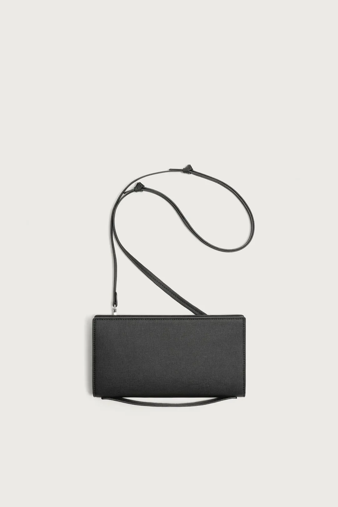 Фактурный кошелек XL через плечо, Zara