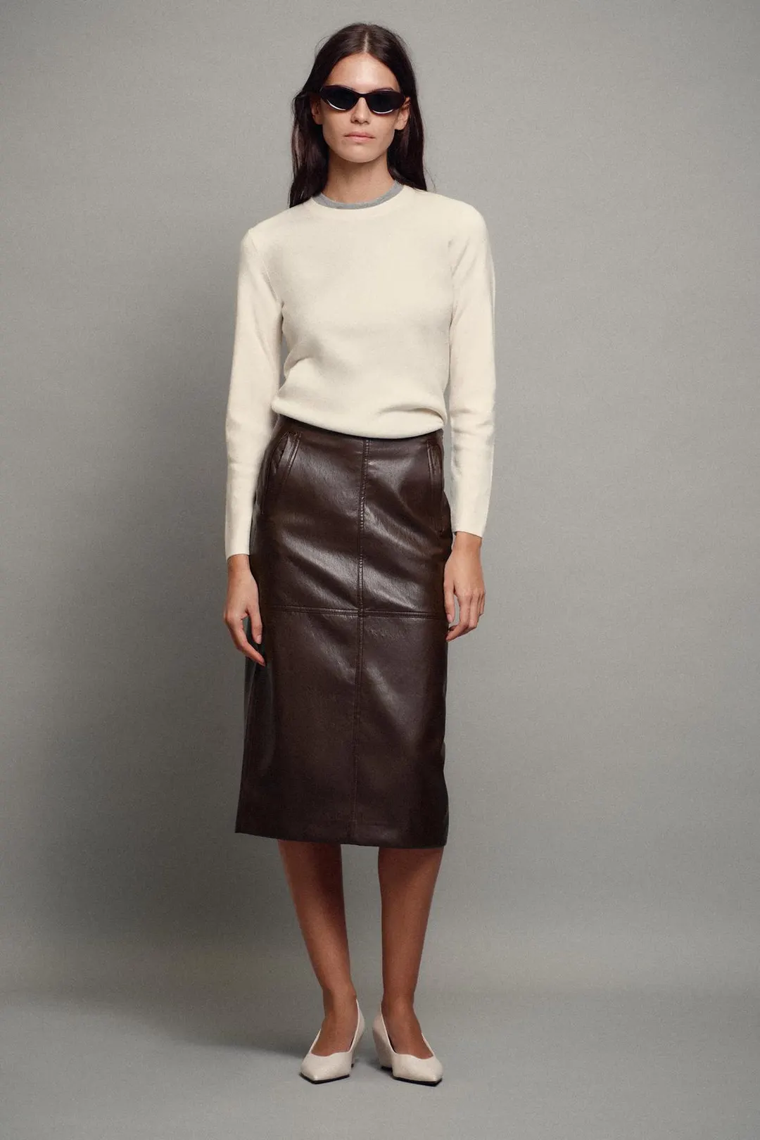 Мягкий вязаный джемпер, Zara