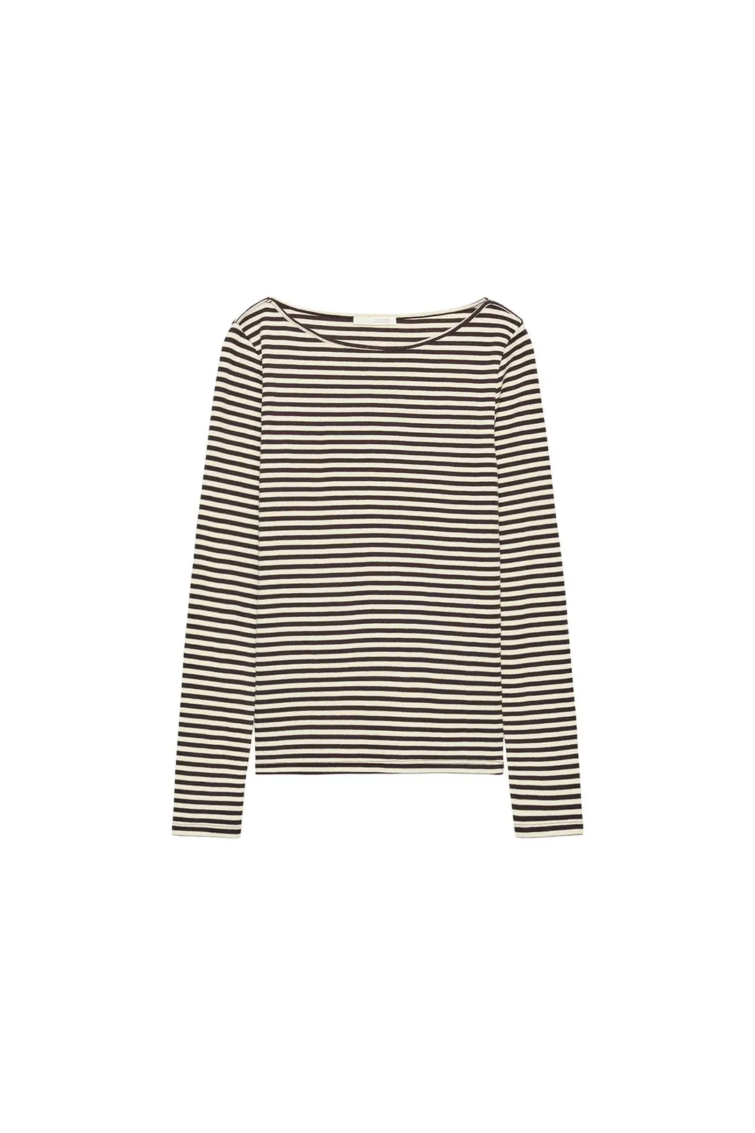 Футболка с вырезом лодочкой, Zara