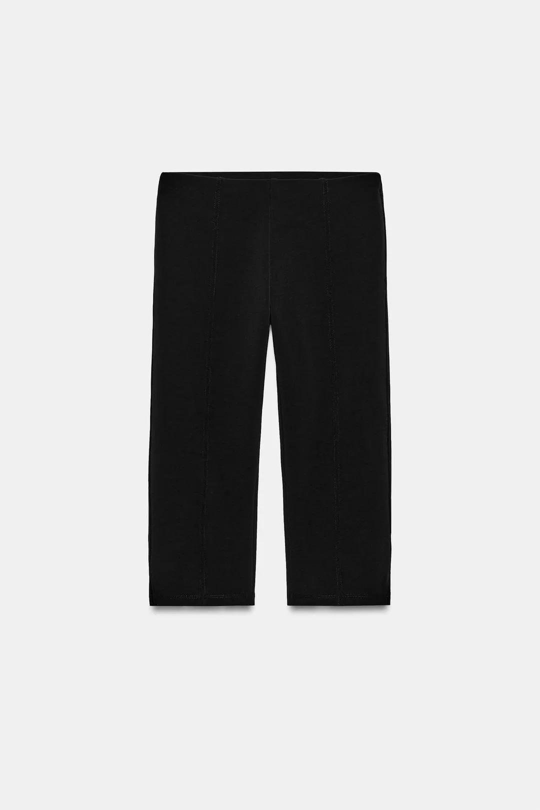 Капри с контрастной отстрочкой, Zara