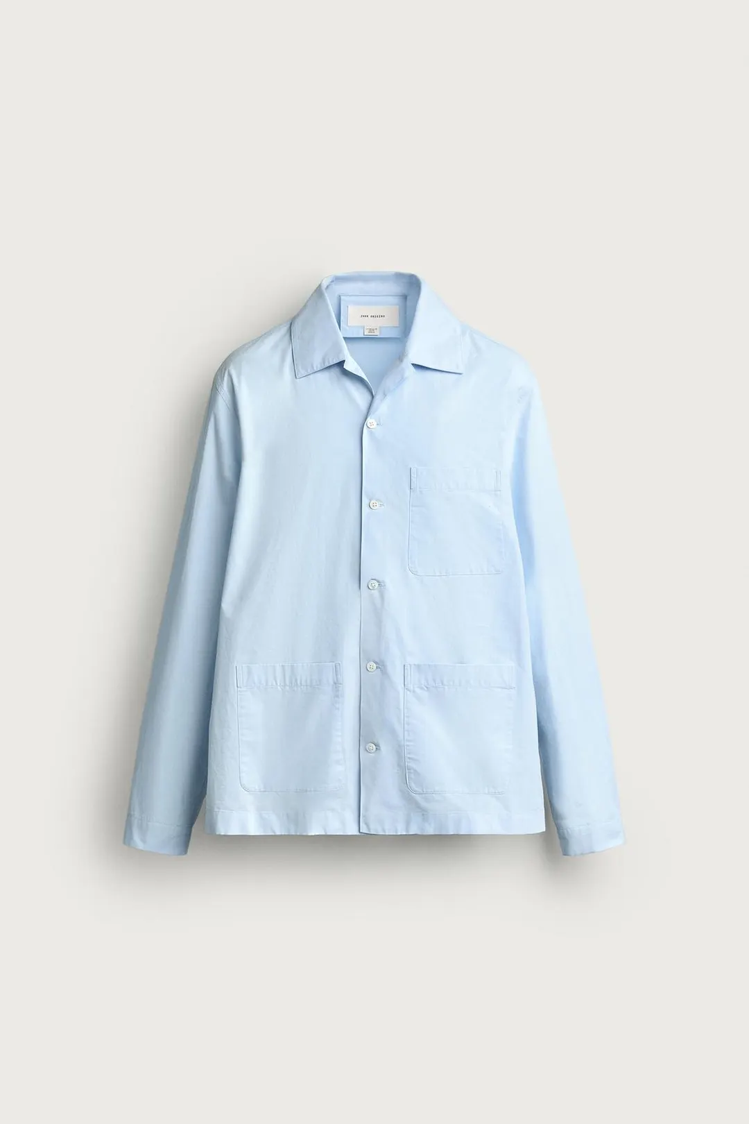 Пижамная рубашка из хлопкового поплина, Zara