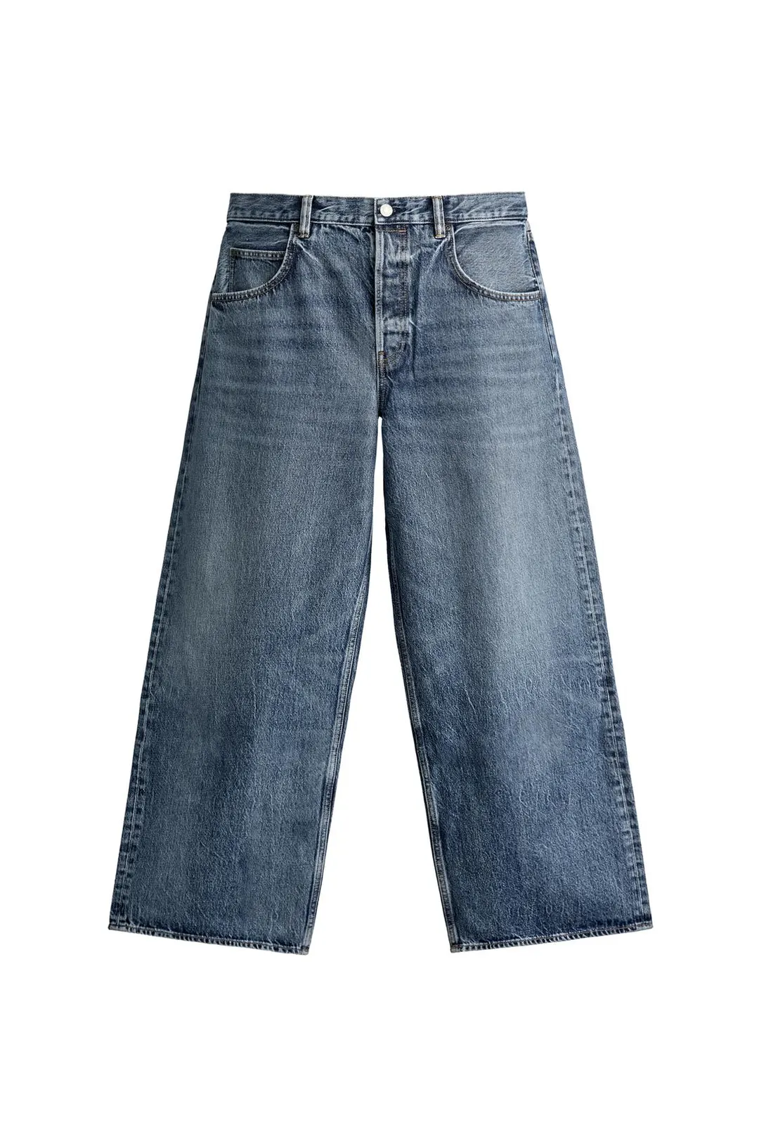 Джинсы baggy fit FRUIT OF THE LOOM™, Zara