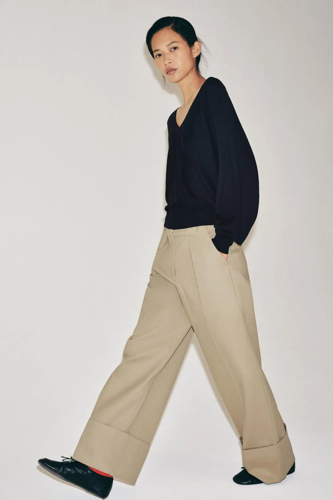 Брюки чинос ZW Collection, Zara