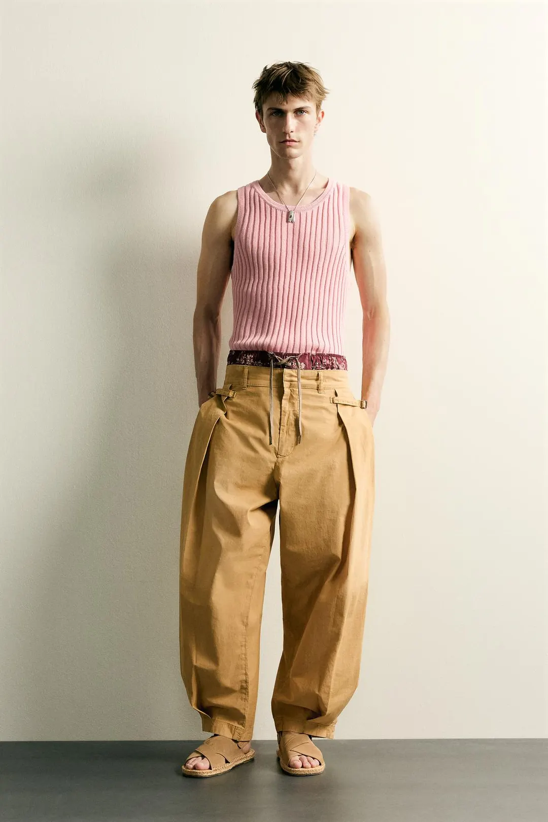 Топ вязаный без рукавов, Zara