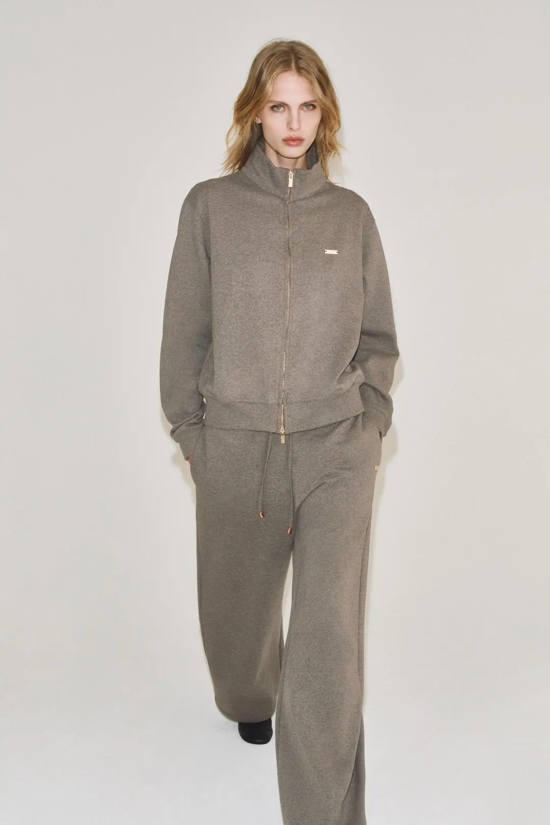 Широкие прямые брюки ZA, Zara