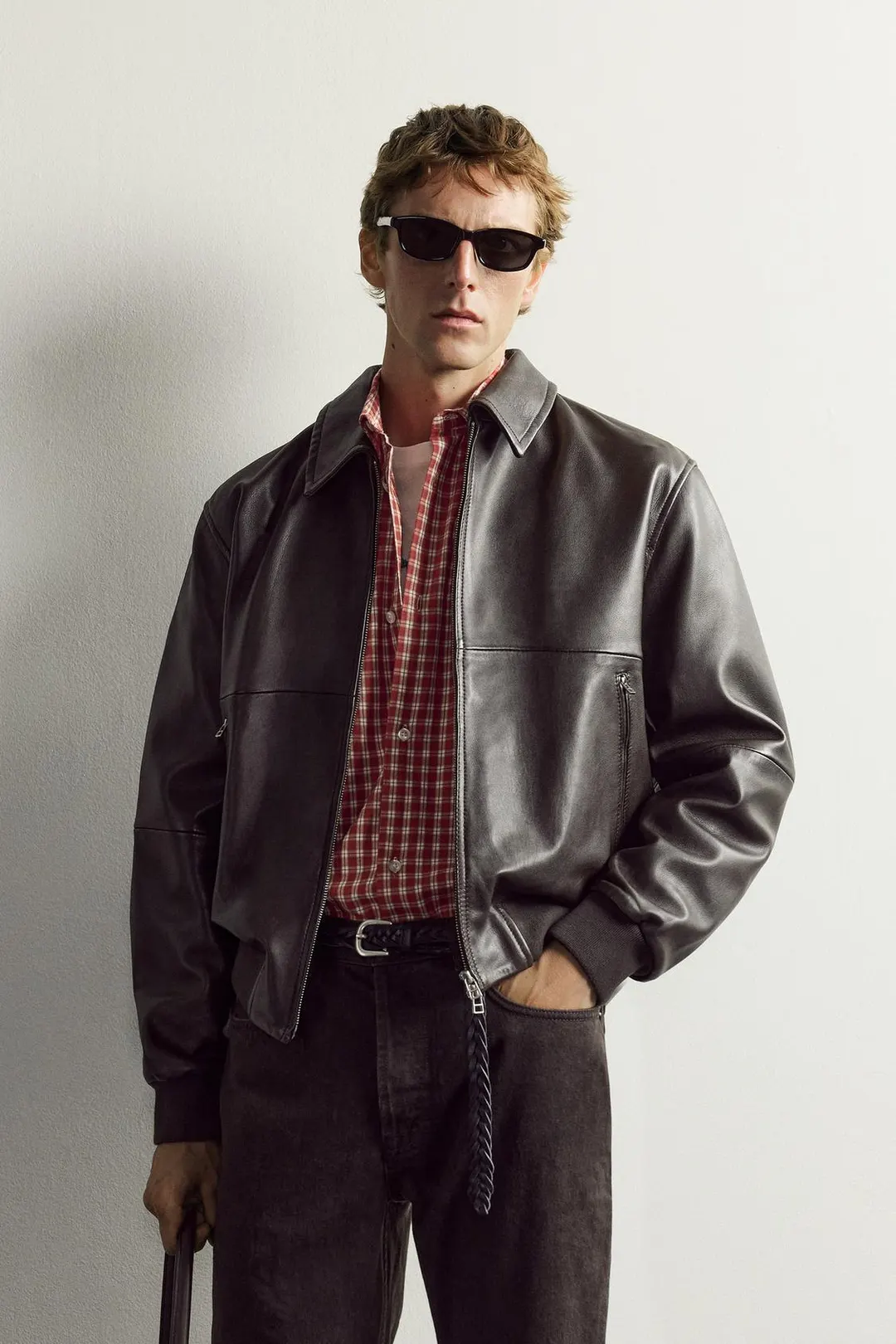 Кожаная куртка Aaron Levine x Zara, Zara