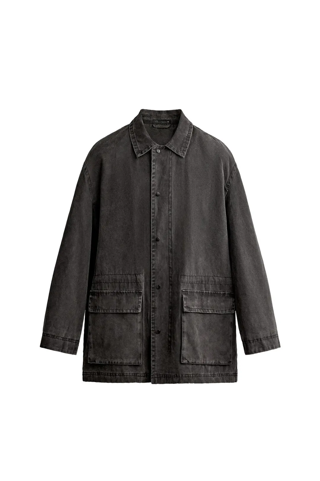 Утепленная парка свободного кроя, Zara